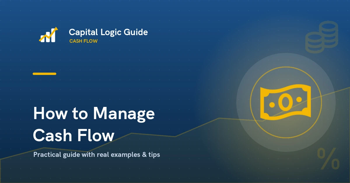 How to Manage Cash Flow in a Small Business