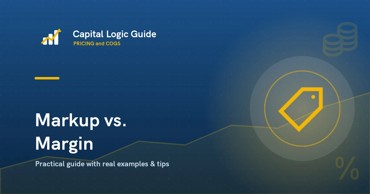 Markup vs. Margin: What Is the Difference?